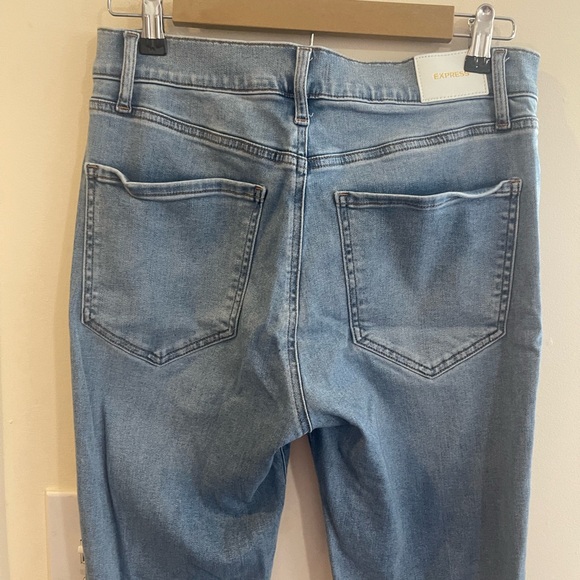 Express Women's Jeans Boot High Rise  Stretch Size 10 R - Picture 9 of 12